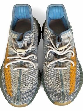 adidas Yeezy Boost 350 V2 Israfil Low Top Lace-Up Primeknit Sneaker FZ5421